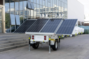 A mobile security trailer