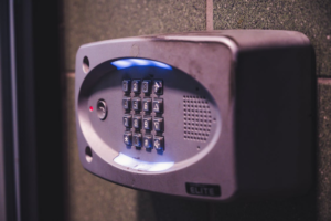 a lock system in a building